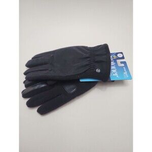 Isotoner SmartDRI + SmarTouch Gloves, Size XL - Black Men's